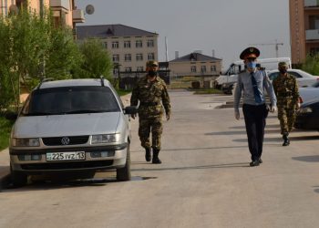 Түркістандық әскери еріктілер оқыс оқиғаның алдын алды