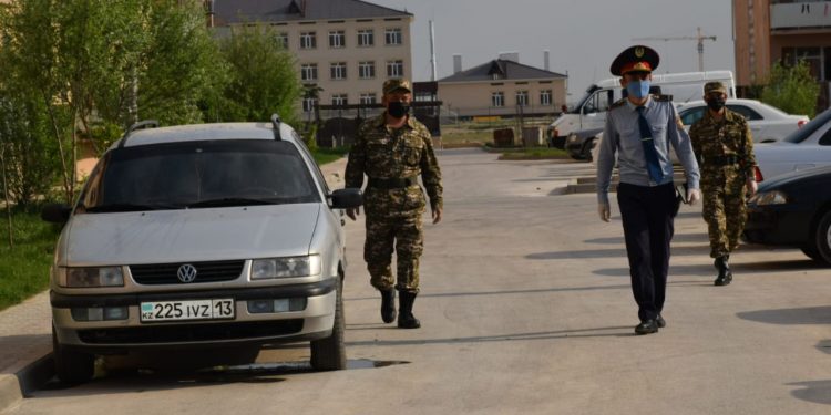 Түркістандық әскери еріктілер оқыс оқиғаның алдын алды