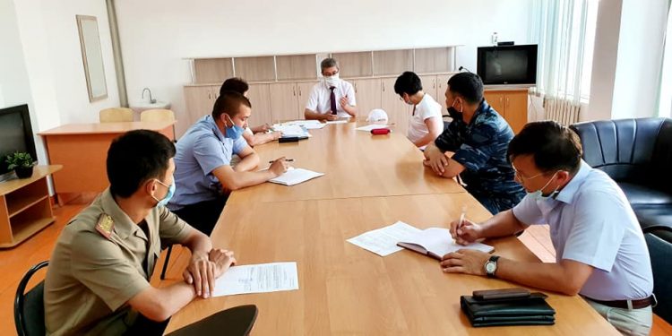 ТҮРКІСТАН ОБЛЫСЫ: АУДАНДА ҰБТ БОЙЫНША КОМИССИЯ ОТЫРЫСЫ ӨТТІ