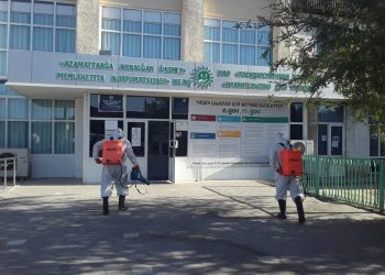 Дезинфекция жұмыстары қарқынды жүруде
