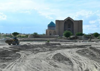 КЕСЕНЕ АУМАҒЫНДА ҚҰНДЫ АҒАШТАР ОТЫРҒЫЗЫЛДЫ