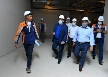 ТҮРКІСТАНДАҒЫ «ҰЛЫ ДАЛА ЕЛІ» ОРТАЛЫҒЫНЫҢ ҚҰРЫЛЫСЫ ҚЫЗУ ЖҮРІП ЖАТЫР