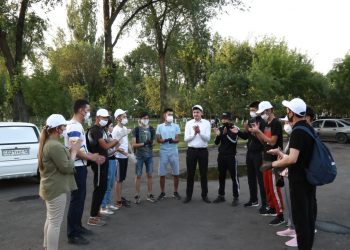 ТҮРКІСТАН: ҚОҚЫС ЖИНАУ БОЙЫНША ПЛОГГИНГ МАРАФОНЫ ӨТТІ