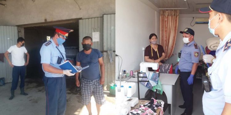 Түркістан облысында карантин талаптарын бұзғандар жауапқа тартылды