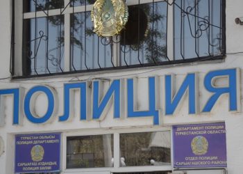 Түркістан облысы полицейлері жол-апатын жасап, оқиға орнынан қашып кеткен жүргізушіні ұстады