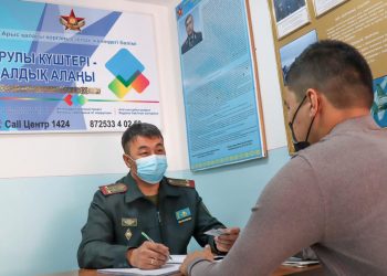 «Қарулы Күштері – Адалдық Алаңы» жобалық кеңсесі Түркістан облысының жергілікті әскери басқару органдарында жұмыс істей бастады