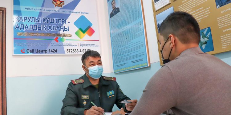 «Қарулы Күштері – Адалдық Алаңы» жобалық кеңсесі Түркістан облысының жергілікті әскери басқару органдарында жұмыс істей бастады