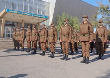Шымкенттің әскери бөлімдері жас сарбаздармен толықты