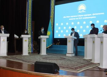 Түркістан: Праймериз қатысушысы «жасыл аудан» бағдарламасын ұсынды