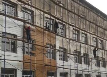 Шымкент : №2 көпсалалы аурухананың жөндеу жұмыстары аяқталуға жақын