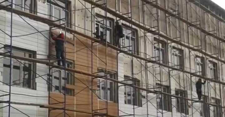 Шымкент : №2 көпсалалы аурухананың жөндеу жұмыстары аяқталуға жақын