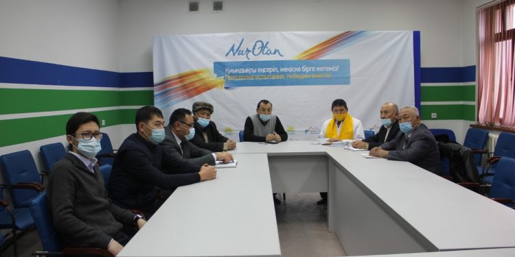 «Nur Otan» :  Шардара ауданында кәсіпкерлік саласын дамытуға көп көңіл бөлінеді