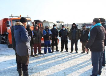 «Nur Otan» партиясының үміткерлері «Ақ Жол» ЖШС ұжымымен кездесті