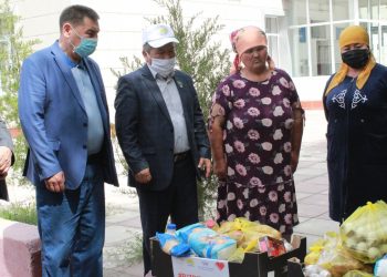 Жетісай ауданы «Nur otan» партиясы  45 мыңға жуық азаматқа ахуалды жақсарту бойынша көмек көрсеткен