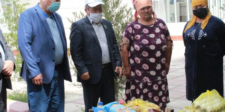 Жетісай ауданы «Nur otan» партиясы  45 мыңға жуық азаматқа ахуалды жақсарту бойынша көмек көрсеткен