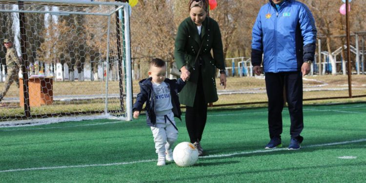 Гарнизондарда әскери қызметшілер отбасыларының белсенді демалысы үшін жағдайлар жасалуда