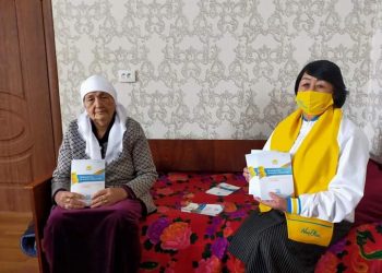 Түркістан- Созақ : Ардагер ұстаз «Nur Otan» партиясын қолдайды