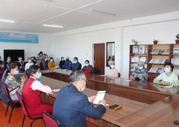 Оқытушылар «Nur otan» партиясына сәттілік тіледі