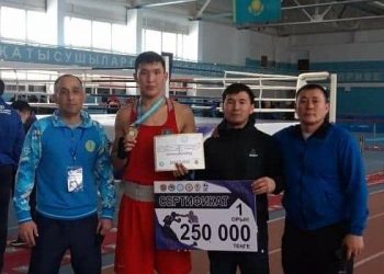 Түркістандық боксшылар ел біріншілігінде топ жарды