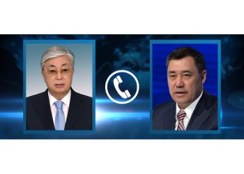 Қасым-Жомарт Тоқаев Қырғызстанның жаңадан сайланған Президентін жеңісімен құттықтады