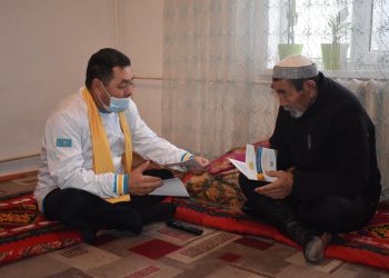 «Nur Otan» : Отырар ауданында  канвассинг кездесулер жалғасуда