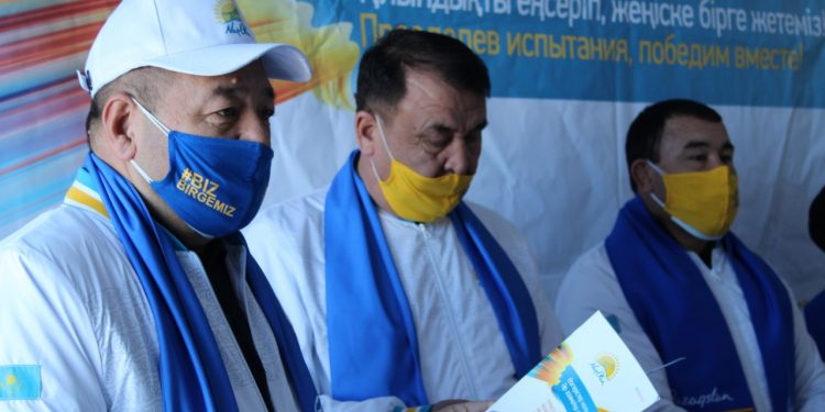 Қазығұрт: Үгіт-насихат тобы Еңбек елді мекенінде