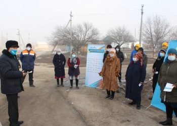 САРЫАҒАШ: КАНДИДАТТАР ШАЛҒАЙ АУЫЛДАРДЫҢ ТЫНЫСЫМЕН ТАНЫСУДА