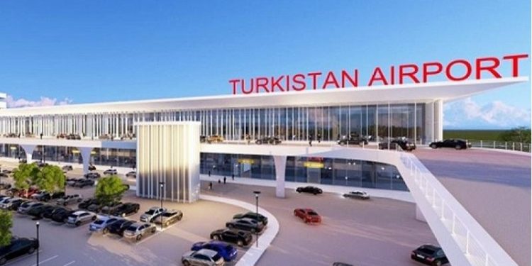 Түркістан қаласы әуежайынан жақында алғашқы халықаралық рейстер орындалады