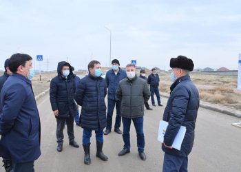 Шымкент : Қала әкімі Әл-Фараби көшесі жалғасының құрылыс барысын бақылады