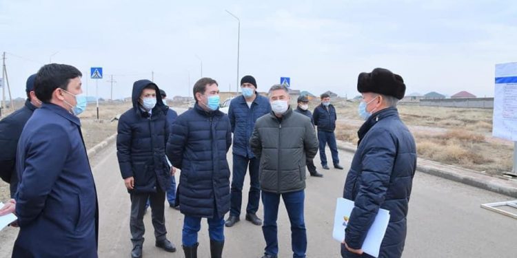 Шымкент : Қала әкімі Әл-Фараби көшесі жалғасының құрылыс барысын бақылады