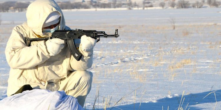 Жауынгерлік даярлықтың қарқыны төмендемейді