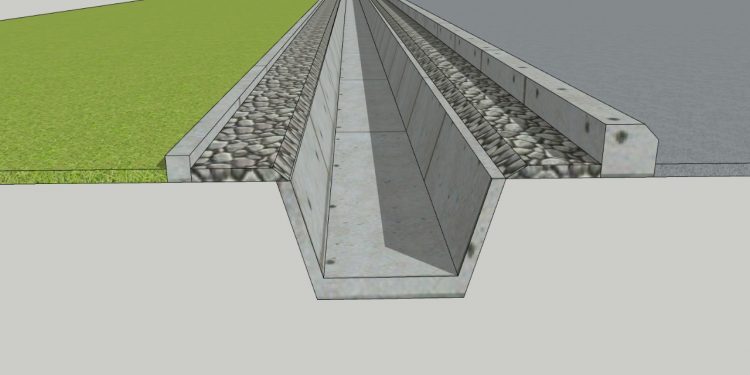 Микроклиматты жақсарту мақсатында ирригациялық каналдар салынуда