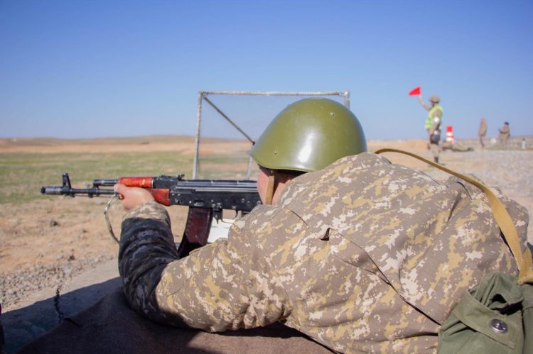 «Дарбаза» полигонында оқу-атыс жаттығулары басталды