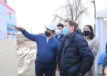 Шымкентте инвесторлар есебінен әлеуметтік нысандар құрылысы жүргізілуде