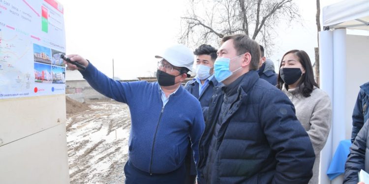 Шымкентте инвесторлар есебінен әлеуметтік нысандар құрылысы жүргізілуде