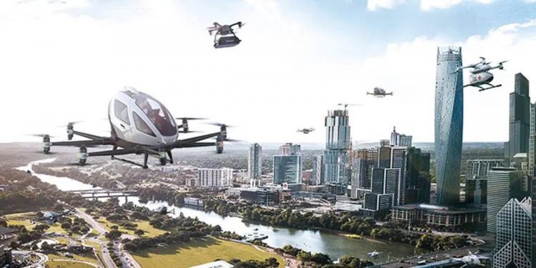 Биыл Парижде ұшатын такси сынақтан өтеді