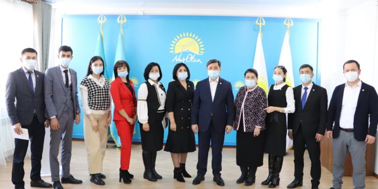 Түркістанда «Nur Otan» партиясы мүшелерінің саны артты