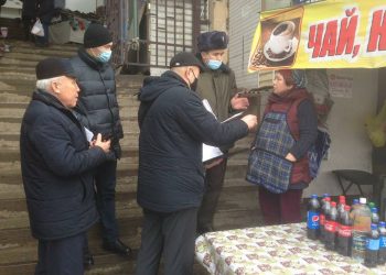 Шымкентте тұрғындарға өрт қауіпсіздігі түсіндірілді