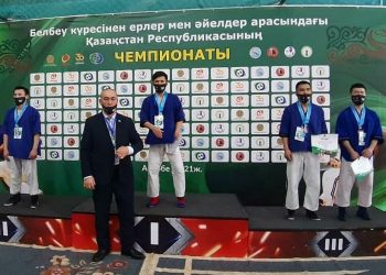 Ел чемпионатында түркістандық балуандар көш бастады