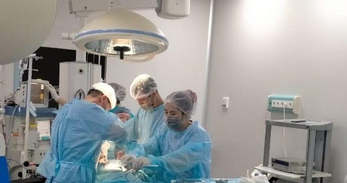 Үш айлық нәресте түйрегіш жұтып қойған