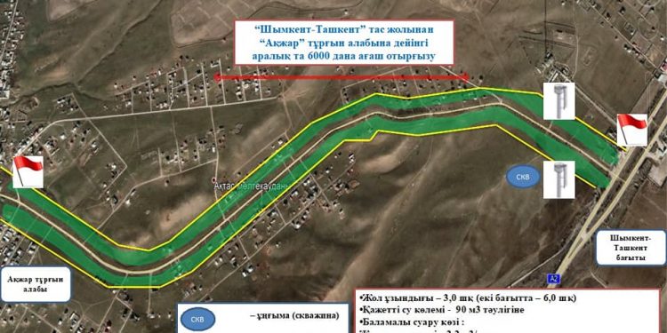 Абай ауданында жасыл аймақ 10 гектарға ұлғайды