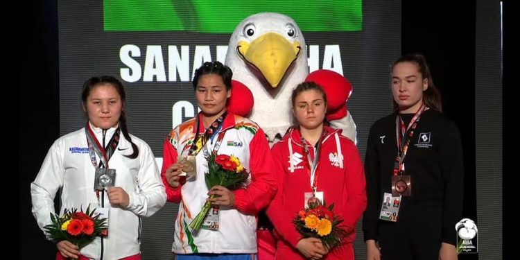 Шымкенттік боксшы Дана Дидай әлем чемпионатының күміс жүлдегері атанды