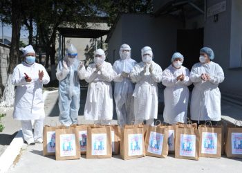 Түркістан облысында «Дәрігерлерді ардақтайық!» акциясы өтіп жатыр