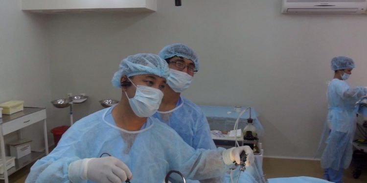 Түркістандық дәрігерлер ана мен бала өмірін аман алып қалды