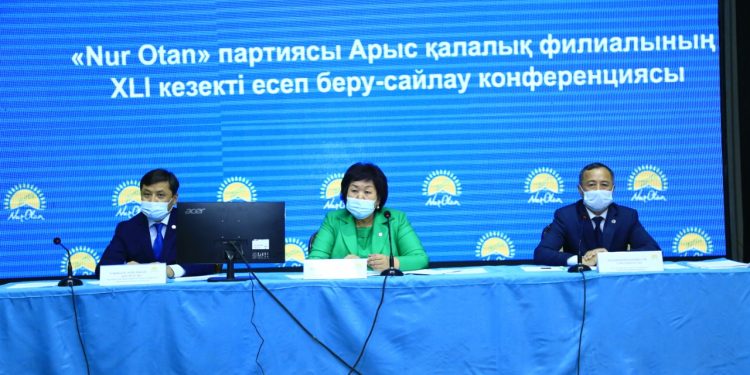 «Nur otan»: Жетісай және Арыс филиалдарының төрағалары сайланды