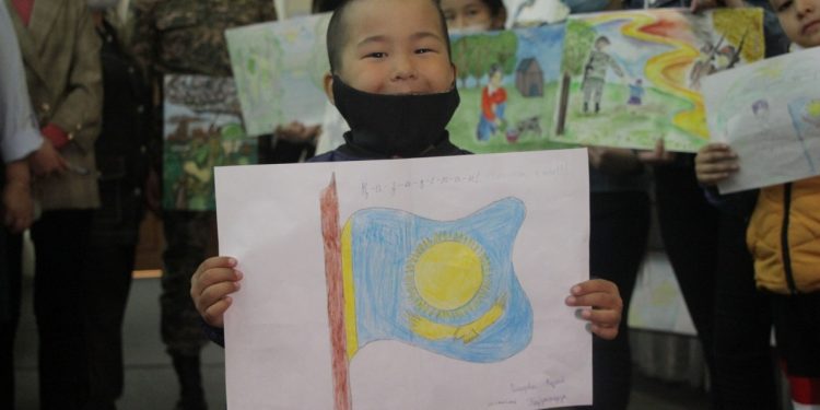 Шымкент гарнизонында балалар суреттері байқауы өтті