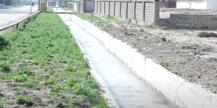 Келес ауданында 300 гектар суармалы егістік жерге ағын су жеткізілді