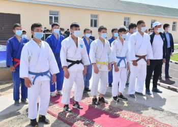 Шардарада дзюдо залы ашылды