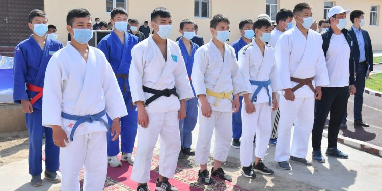 Шардарада дзюдо залы ашылды