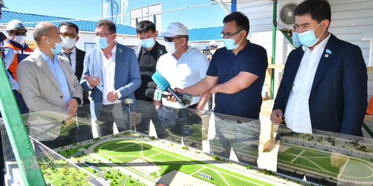 Шымкентте жаңа ипподромның құрылысы басталды